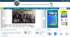 Desktop Screenshot of cocukendokrindiyabet.org
